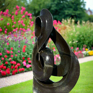 modern contemporary garden sculpture
