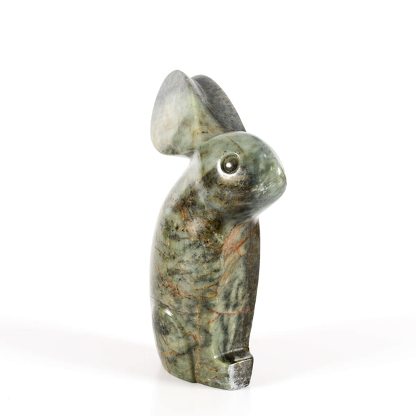 John Chewa Rabbit Alert Rabbit - John Chewa - African Masters of Stone
