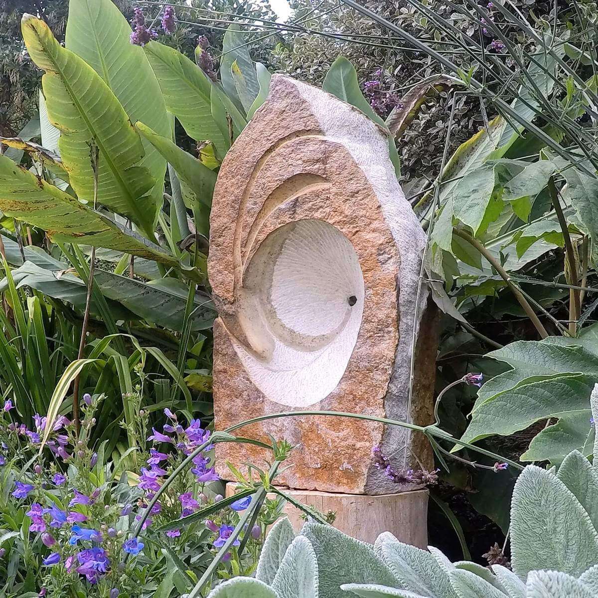 unique modern garden sculpture