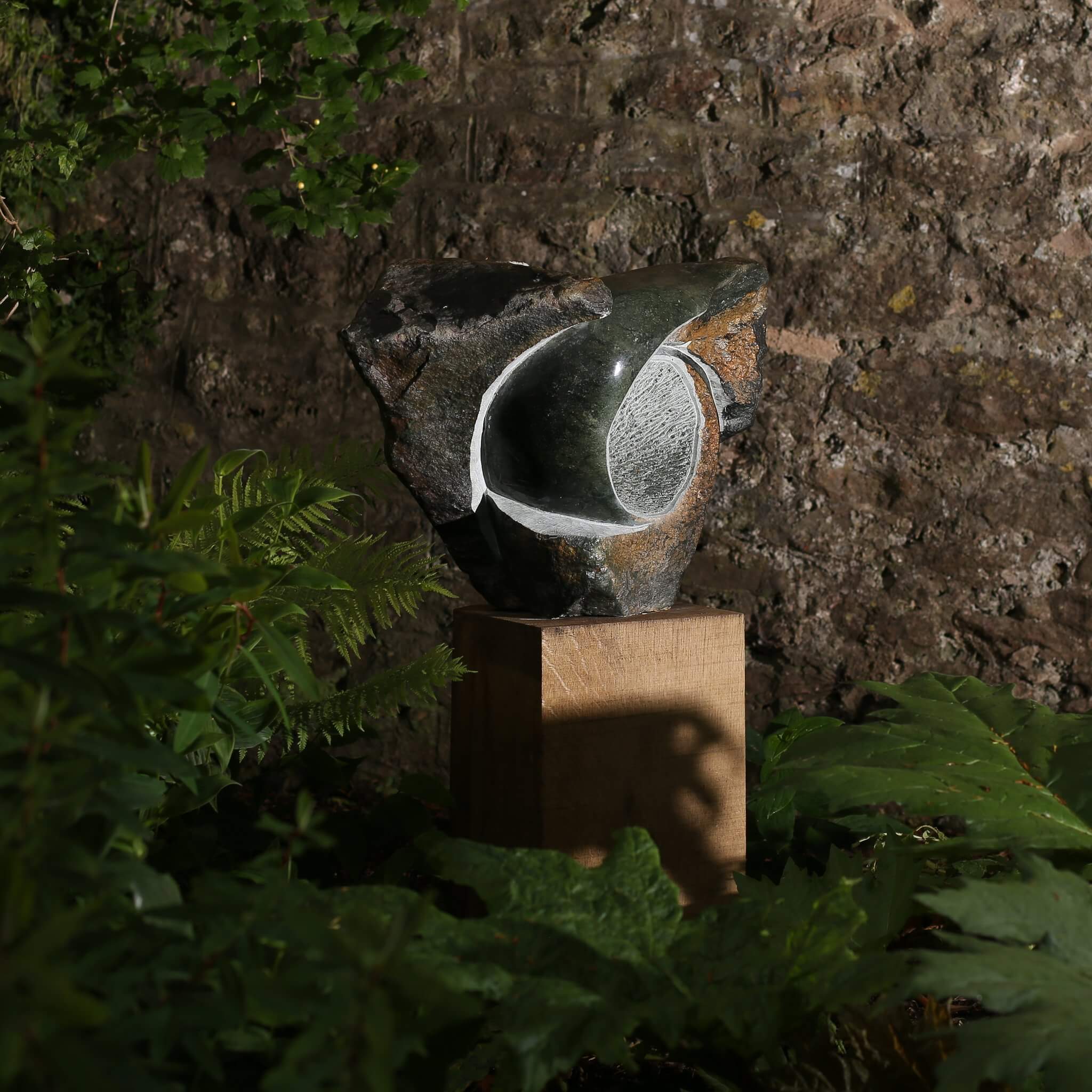 Modern abstract sculpture